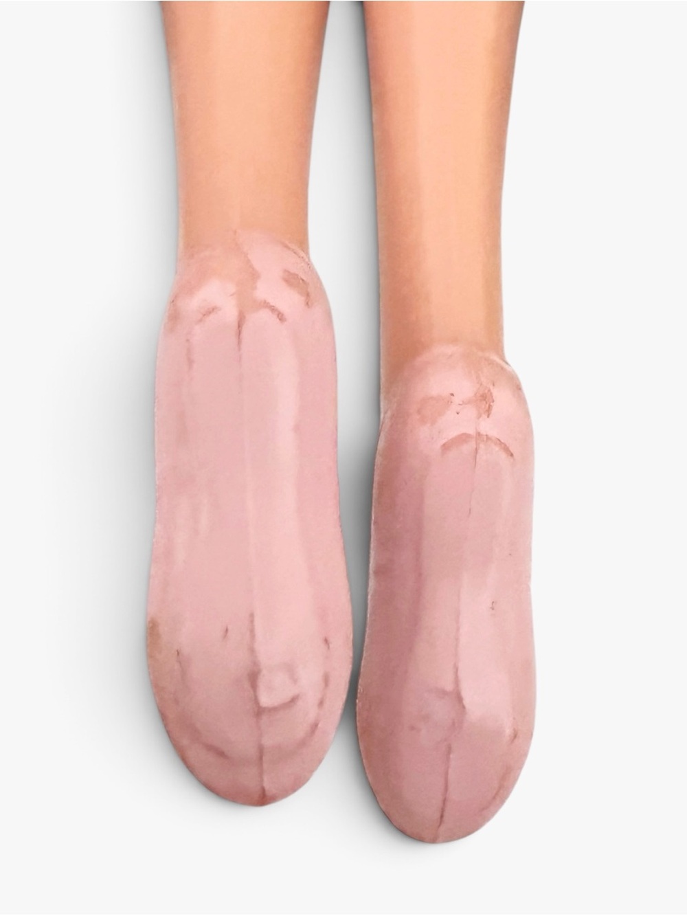 Blonde My First Barbie Ballerina Nude Permanent Painted on Pink Ballet Shoes - Picture 7 of 7